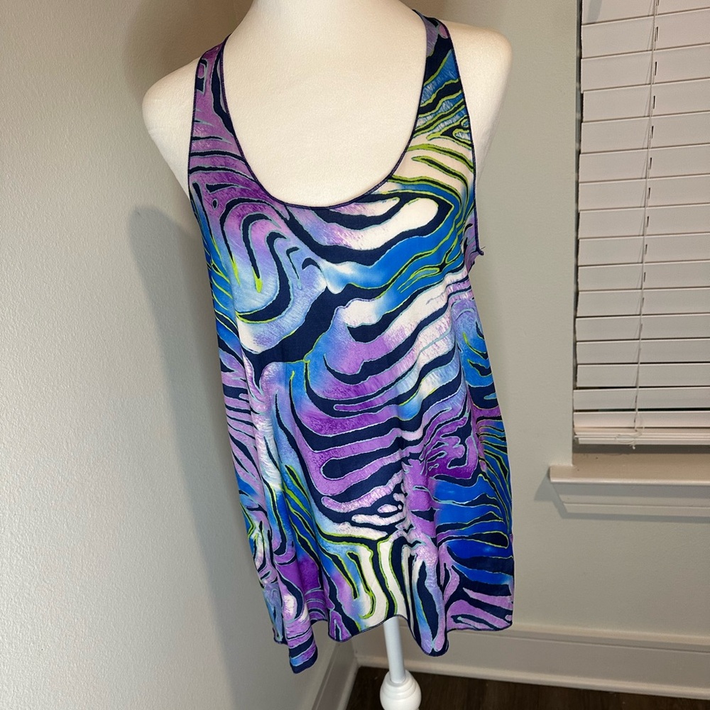 Colorful workout top